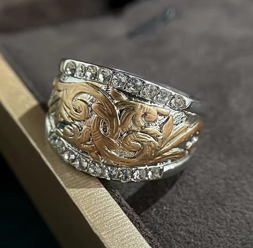 Alba® | Vintage Rose Golden Ring