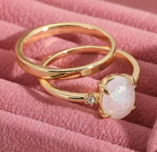 Valeria® | Vintage Exquisite Gemstone Ring Set