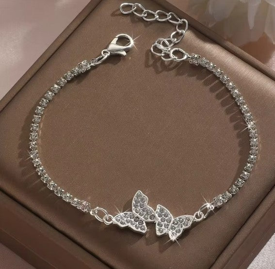 Nyssa® | Sterling Silver Charm Adjustable Bracelets