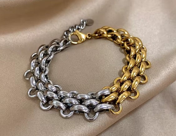 Cassiopea® | Vintage Handmade Braided Bangle Bracelet