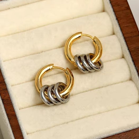 Yadira® | Minimalist Circle Hoop Earrings