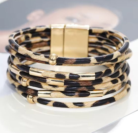 Paola® | Wide Boho Multilayer Wrap Bracelet