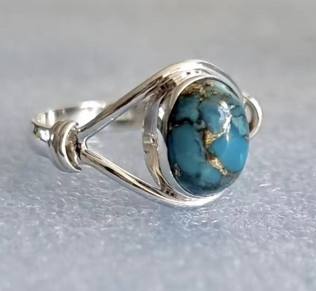 Ursula® | Vintage Exquisite Ethnic Style Green Stone Ring