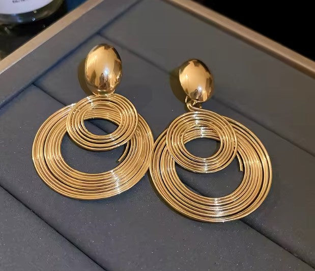 Zosime® | Vintage Premium Gold Earrings