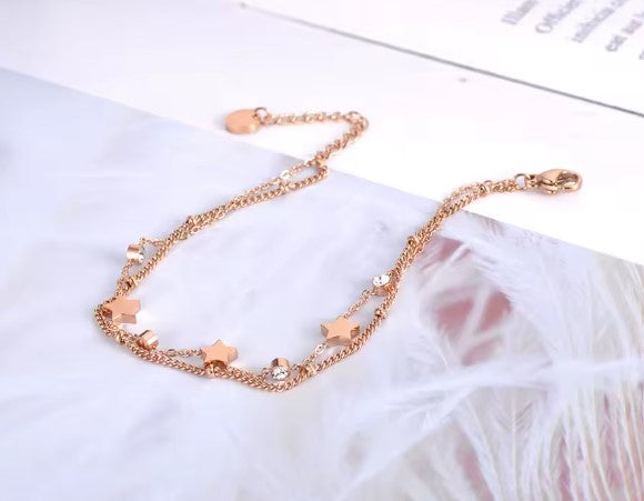 Twila® | Crystal Star Charm Bracelet