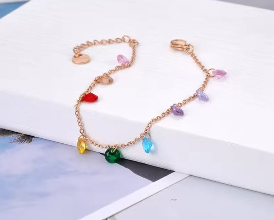 Io® | Bohemia Beach Colorful Chain Bracelet