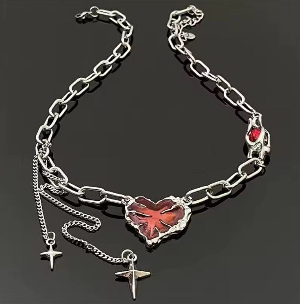 Penélope® | Vintage Heart Tassel Necklace