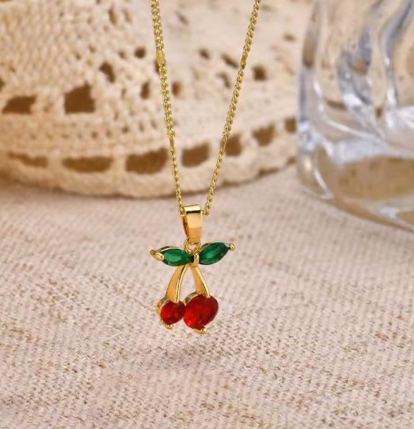Sabrina® | Cherry Charms Necklace