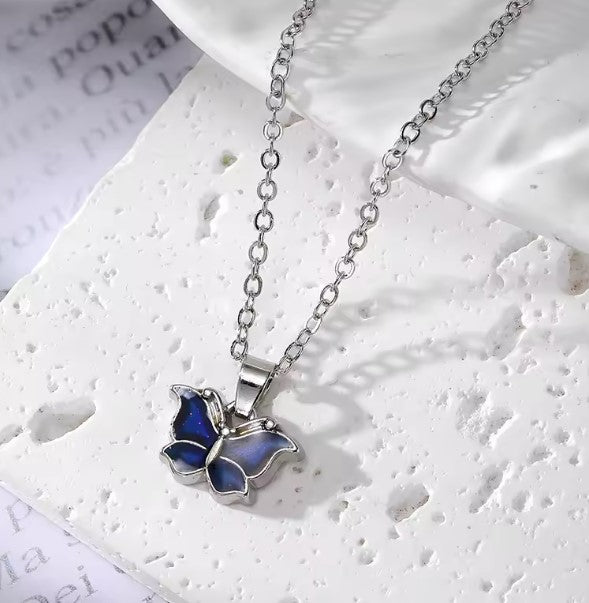 Dahlia® | Butterfly Silver Necklace