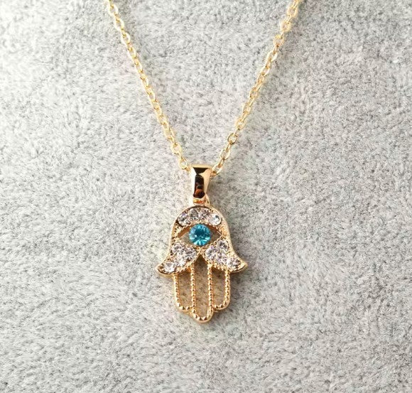 Ingrid® | Vintage Crystal Gold Necklace