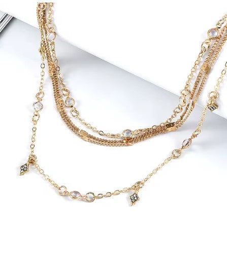 Zoe® | Vintage Fashion Crystal Necklace