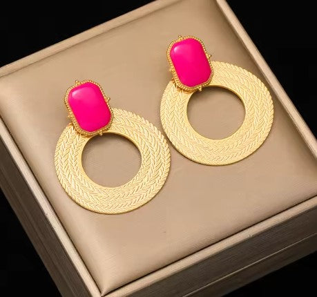 Isolde® | Aurora Drops Gold Earrings