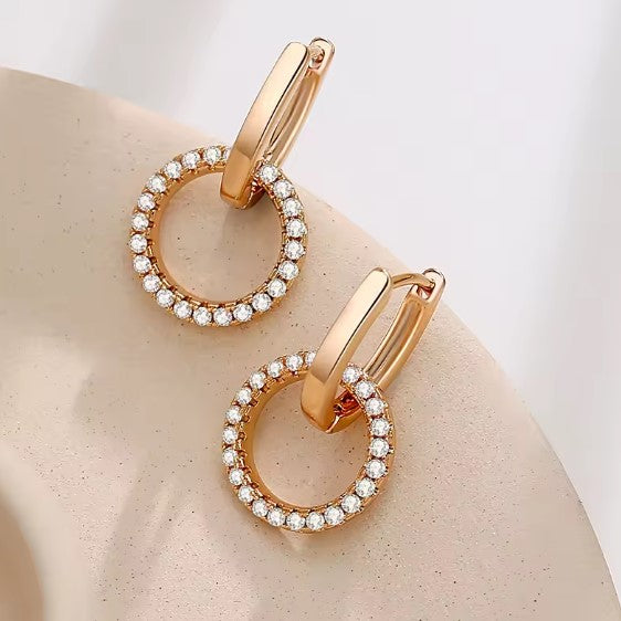 Trinidad® | Vintage Zircon Full Paved Dangle Earrings