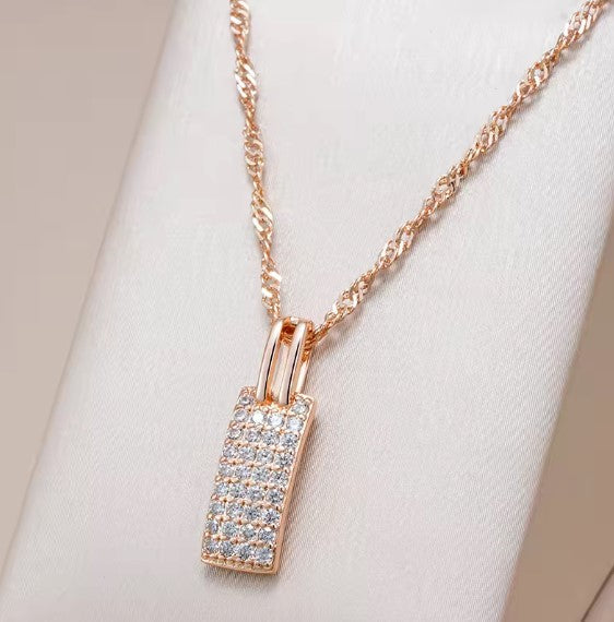 María Fernanda® | Full Natural Zircon Necklace