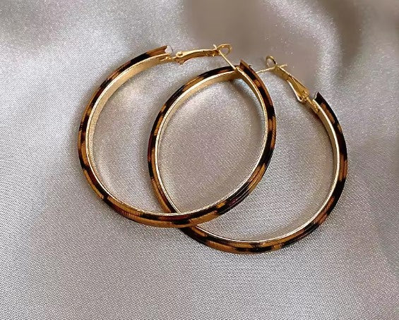 Lyra® | Vintage Leopard Pattern Earrings