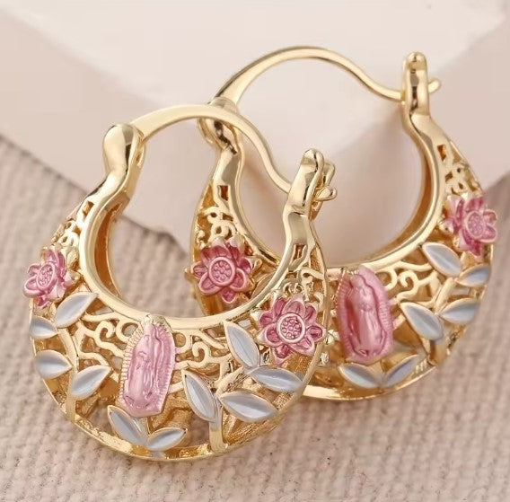Hilda® | Exquisite Carved Hollow Hoop Earrings