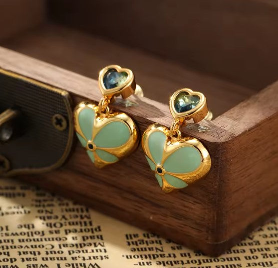 Abigail® | Vintage Fashion Flower Luxury Earrings