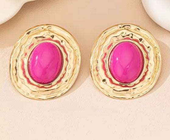 Willa® | Vintage Pink Stud Earrings