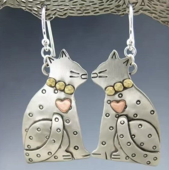 Ingrid® | Enchanting Cat Earrings