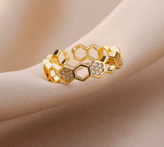 Jasmine® | Celeste Luxury Gold Ring