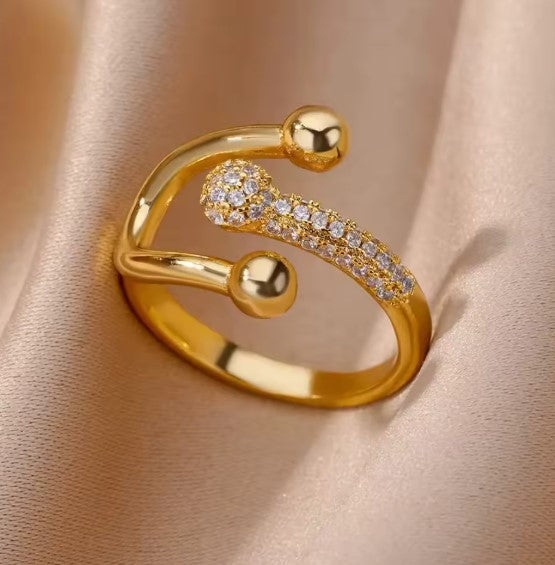 Cassiopea® | Alexa Zircon Gold Ring