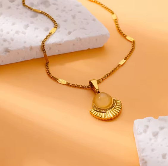 Karla® | Vintage Charm Gold Necklace