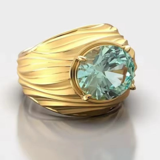 Miranda® | Luxury Lady Stone Gold Ring