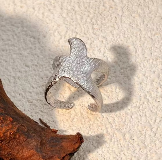 Primrose® | Classic Starfish Silver Ring