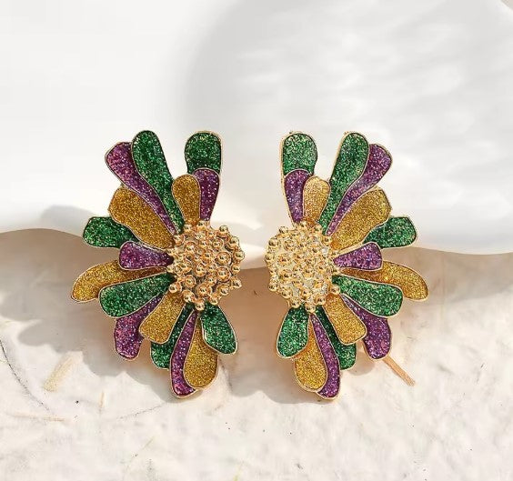 Kaia® | Classic Colorful Flower Earrings