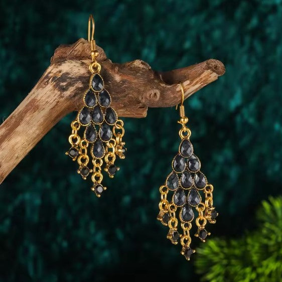 Aura® | Black Vintage Boho Earrings