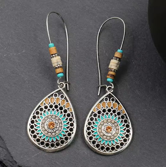 Atenea® | Vintage Handmade Beads Drop Earrings