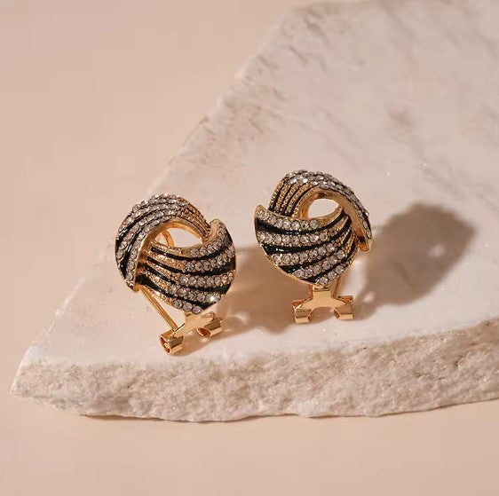 Ramona® | Classic Stripe Stud Earrings Earrings