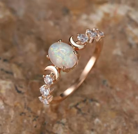 Jade® | Classic Chic Moonstone Ring
