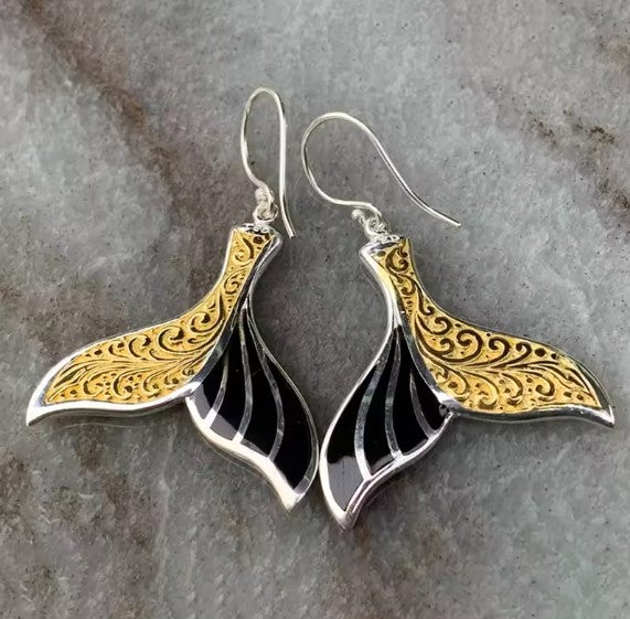 Meadow® | Classic Fish Tail Silver Earrings