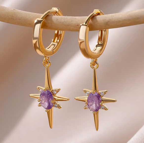 Rosalind® | Classic Summer Star Gold Earrings