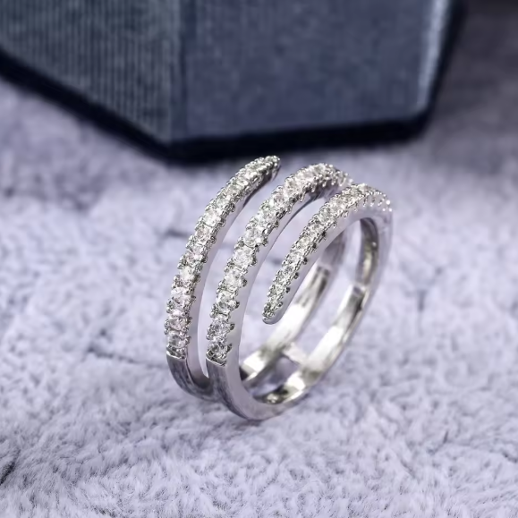 Katia® | Elegant Shiny Cubic Zircon Ring