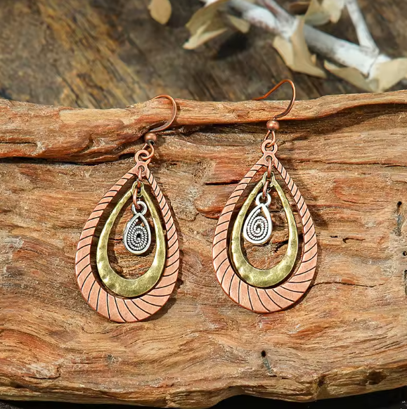 Sabina® | Bohemian Vintage Drop Dangle Earrings