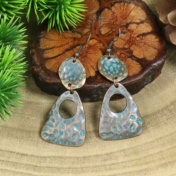 Evangeline® | Vintage Mystic Chant Dangle Earrings