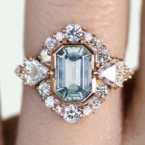 Alastrina® | Vintage Blue Spark Ring