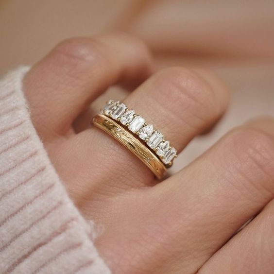 Zenaida® | Vintage Bright Ring Golden Set