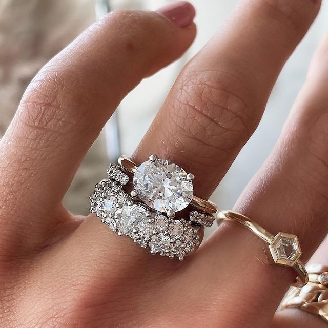 Larimar® | Vintage Brilliance Ring Set