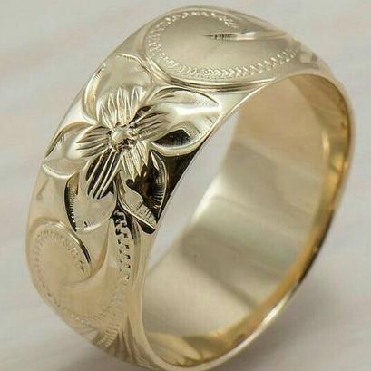 Maricarmen® | Vintage Gold Blossom Ring