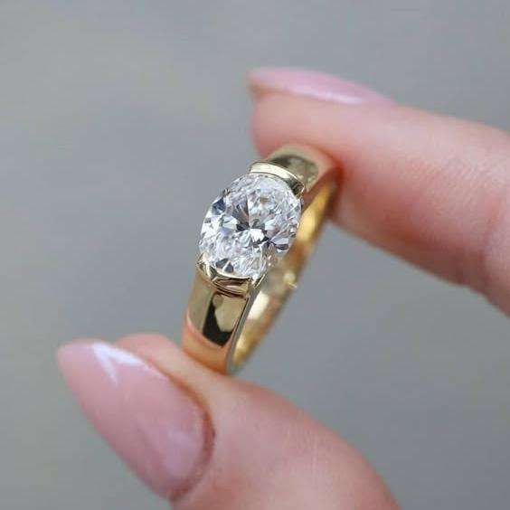 Margarita® | Vintage Gold & Zirconia Ring