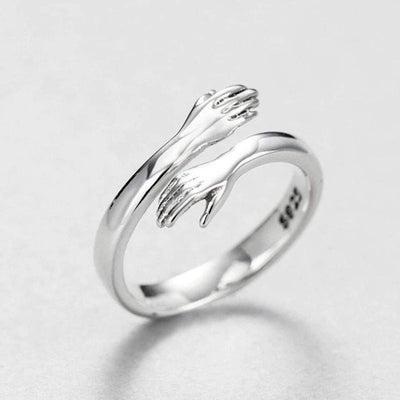 Seraphina® | Silver Adjustable Hug Ring