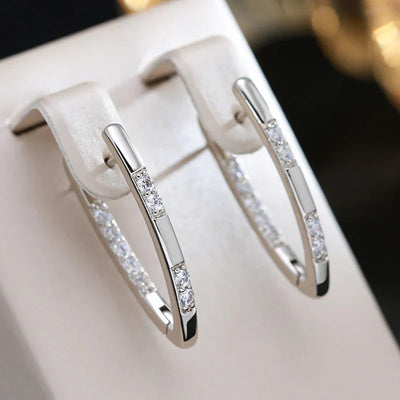 Susana® | Elegant Zirconia Earrings in Gold