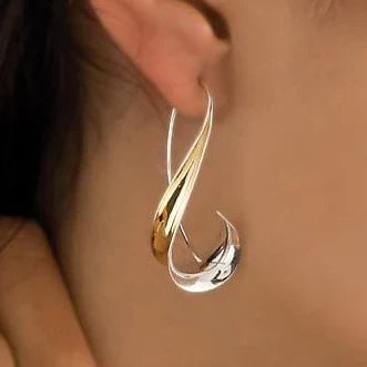 Ema® | Vintage Dangling Golden Earrings