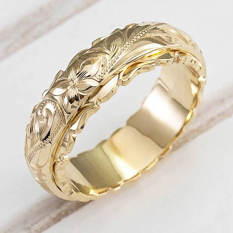 Nayla® | Vintage Gold Flower Ring