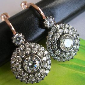 Séverine® | Crystal Mandala Vintage Earrings