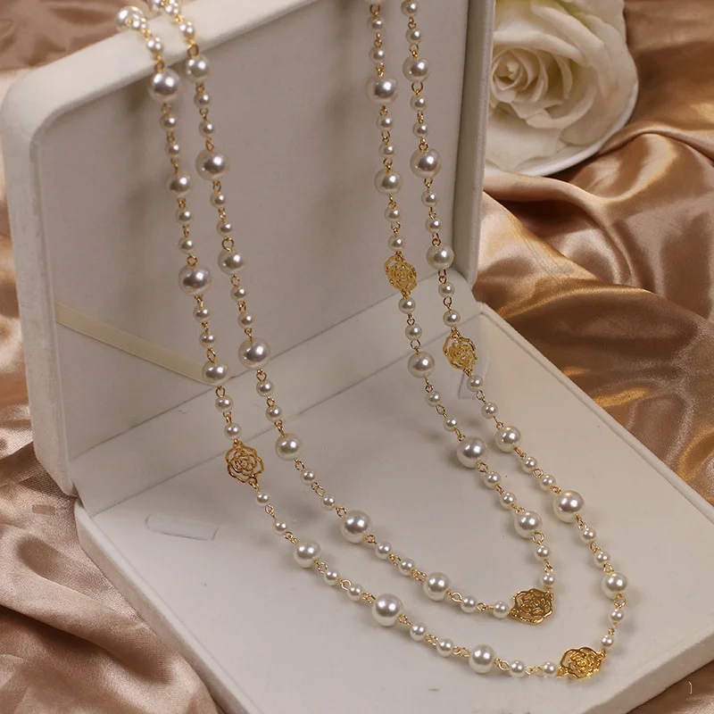 Karla® | Elegant Gold & Pearl Necklace