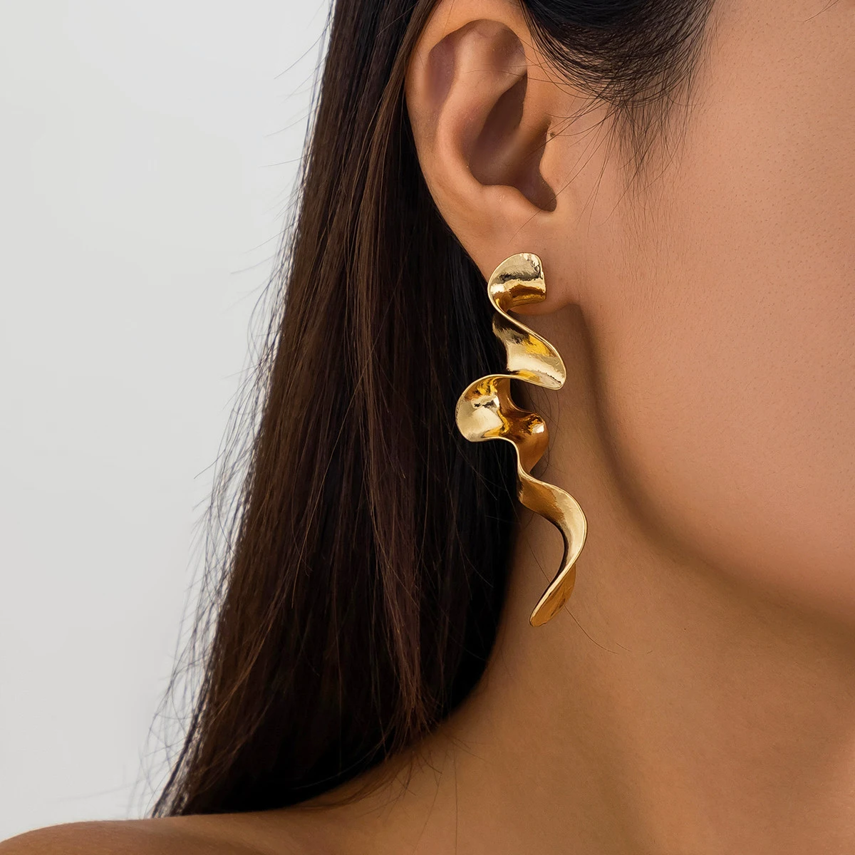 Selkie® | Vintage Irregular Gold Plated Earrings